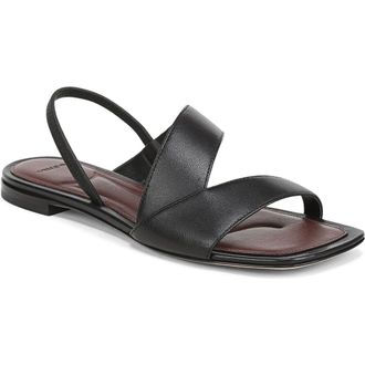 Vince Parker Slingback Sandal in Black at Nordstrom, Size 5.5