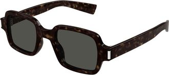 Saint Laurent SL 720 002 Mens Sunglasses Tortoiseshell Size 48 - Free RX Lenses - Free RX Lenses