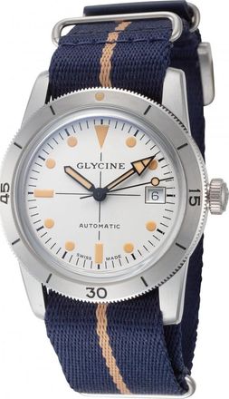 Glycine Womens GL0503 Sea Kraken Watch - Silver - One Size