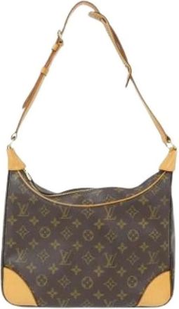 Louis Vuitton Pre-owned Shoulder Bags, female, Brown, Size: ONE SIZE Pre-owned Canvas Shoulder Bag