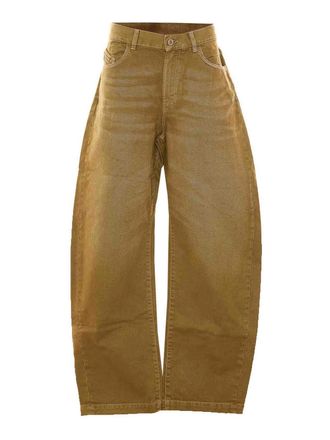 The Attico green brusk jeans