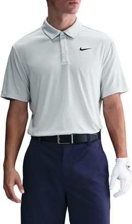 Nike Dri-FIT Tour Jacquard Golf Polo in Pale Ivory/Black at Nordstrom, Size Xx-Large