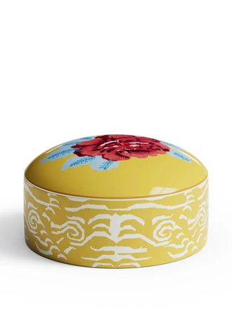 Lisa Corti floral-print jewellery box - unisex - Porcelain - One Size - Yellow