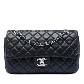 Chanel unisex, Pre-owned, Zwart, Maat: ONE Size Leer