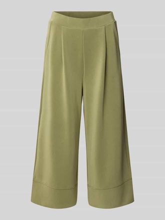 s.Oliver Red Label Regular Fit Culotte aus Modal-Mix in Khaki, Gr&ouml;&szlig;e 34