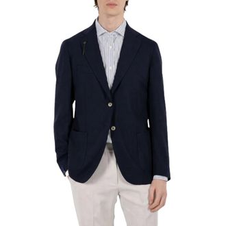 Santaniello Uomo, Giacche, Blu, M, new
