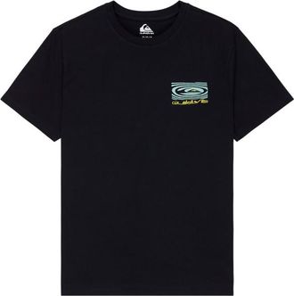 Quiksilver Ripples S/S T-Shirt f&uuml;r Herren | schwarz