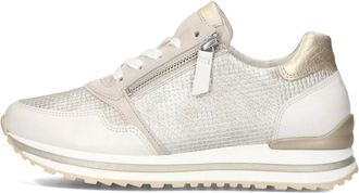 Gabor Schoenen, Dames, Grijs, 37 EU, Leer, Gabor 528 Sneakers