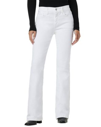 Joe's Mid-Rise Petite White Bootcut Jean