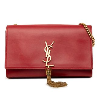 Saint Laurent Pre-owned Saint Laurent Medium Smooth Calfskin Classic Monogram Kate Tassel Crossbody Ladies 4KUC0QHPTHUEKINY