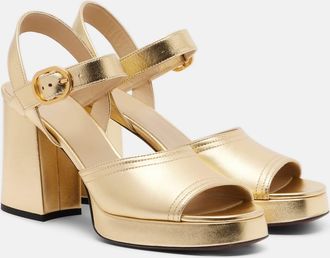 Valentino Garavani VLogo leather sandals