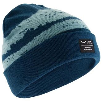 Salewa Logo Beanie M&uuml;tze - Unisex | blau