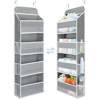 OEM Estante Colgante Para Puerta Con 4 Compartimentos, 1 Paquete De Organizador De Almacenamiento Para Puerta, Organizador De Juguetes Para Habitaci&oacute;n De 