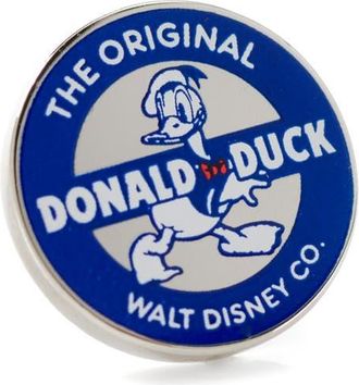 Cufflinks Inc. Original Donald Duck Lapel Pin in Silver at Nordstrom
