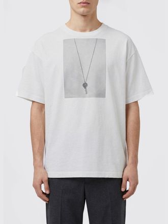 Maison Margiela T-shirt in cotone con stampa chiave Mm6 Maison Margiela