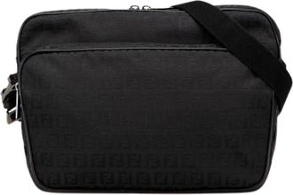 Fendi Pre-owned Cross Body Bags, female, Black, Size: ONE SIZE Pre-owned Crossbody Bag
