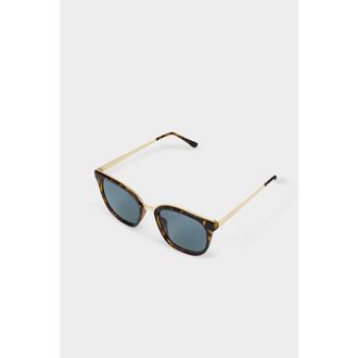 Katie Loxton Provence Soft Square Sunglasses in Tortoiseshell at Nordstrom