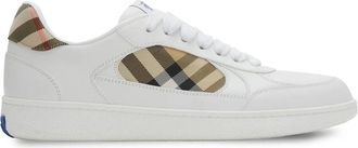 Burberry Terrace Sneaker - Heren - Sneakers - Wit - 44 EU - Leer - Schoenen