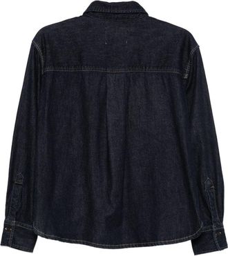 Closed Cotton Denim Shirt - Navy