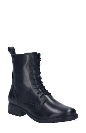 Josef Seibel Kate Waterproof Lace Up Bootie in Black at Nordstrom Rack, Size 7-7.5Us / 38Eu