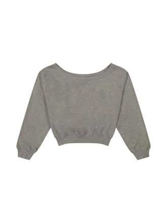 Lee Sweatshirt LEE Lee Sweatshirt Off Shoulder Sws, Damen, Gr. L, beige, Obermaterial: 51% Polyester Pol. recyc.. 28% Baumwolle CO. 21% metallisierte Fase
