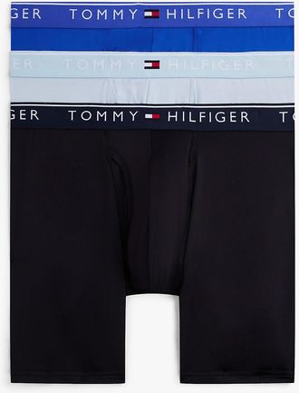 Tommy Hilfiger Mens TH Micro Boxer Brief 3-Pack - Blue - XL