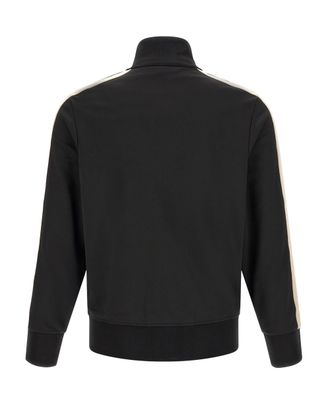 Palm Angels Logo-Embroidered Sweatshirt - Black