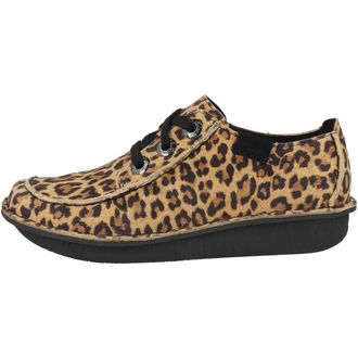 Clarks Womens Funny Dream -, Leopard Suede, 6.5 UK