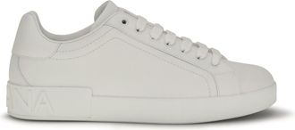 Dolce & Gabbana Mens Sneakers Portofino White Nappa Upper: Calf Leather Trainers