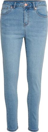 Kaffe Lichtblauwe Gewassen Denim Jeans - Dames - Skinny Jeans - Blauw - L - Denim - Jeans