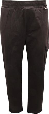 Family Fir$t Milano Family First, Broeken, Heren, Zwart, M, Zwarte Cargo Casual Broek Pf 2309Bk