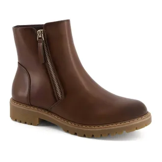 Andrea Womens Chelsea Boots In Brown