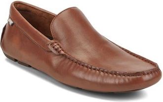Kenneth Cole Theo Moc Toe Driving Loafer in Cognac/Charcoal/Silver at Nordstrom, Size 8.5