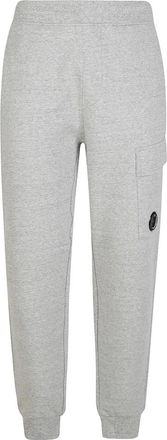 C.P. Company Cotton Trainingsbroeken - Heren - Sweatpants - Grijs - 2XL - Katoen - Broeken