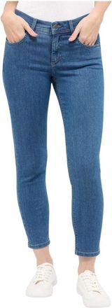 Angels Ornella - 346680007-33 - Dames - Cropped Jeans - Blauw - S - Jeans