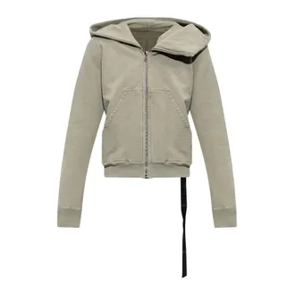 Rick Owens Hoodies & sweatvesten, Heren, Grijs, S, Katoen, Mountain Hoodie