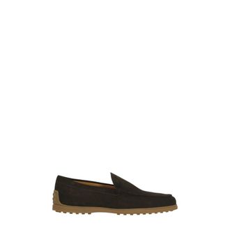 Tod's Tods, Loafers, male, Brown, Size: 10 1/2 US Suede Loafers