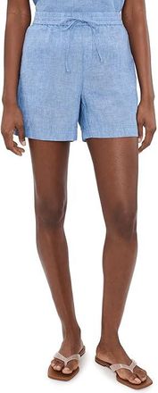 Tommy Bahama Two Palms Easy Shorts Womens Shorts French Blue : MD 5, Linen