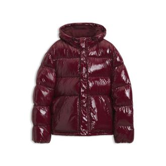 HUGO BOSS Water-repellent puffer jacket with tonal logo