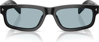 Prada Sunglasses Prb11 S 16 K60 P Black/Blue Unisex
