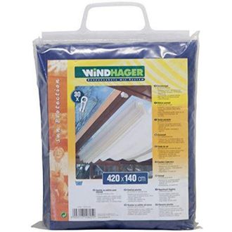 WINDHAGER Tenda Solar per Cavo tendeur, Uni Blu, 270 x 140 cm