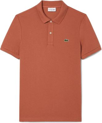 Lacoste Mens Fit L.12.12 Pique Polo Shirt in Red - Size X-Small