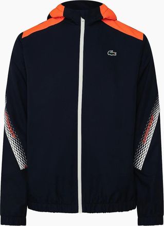 Lacoste Mens Tennis Hooded Jacket - Navy - Size: 38/36/Regular