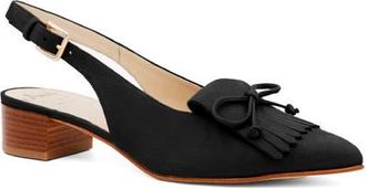 Amalfi By Rangoni Aguglia Slingback Pump in Nero Long Beach at Nordstrom, Size 7.5