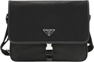 Prada Black Logo Small Crossbody Bag