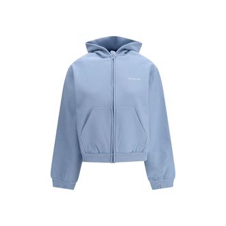 Balenciaga Blue Cotton Womens Sweatshirt