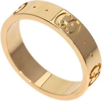 Gucci Pink Gold (18K) Band Ring (Pre-Owned)