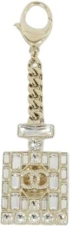 Chanel Pre-owned Sleutelhanger - Dames - Vintage Accessoires - Geel - ONE Size - Vintage