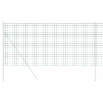 Berkfield Home Green Euro Fence Green 1x25 m Steel