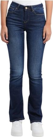 Fracomina Flared Jeans - Dames - Bootcut Jeans - Blauw - W28 - Jeans